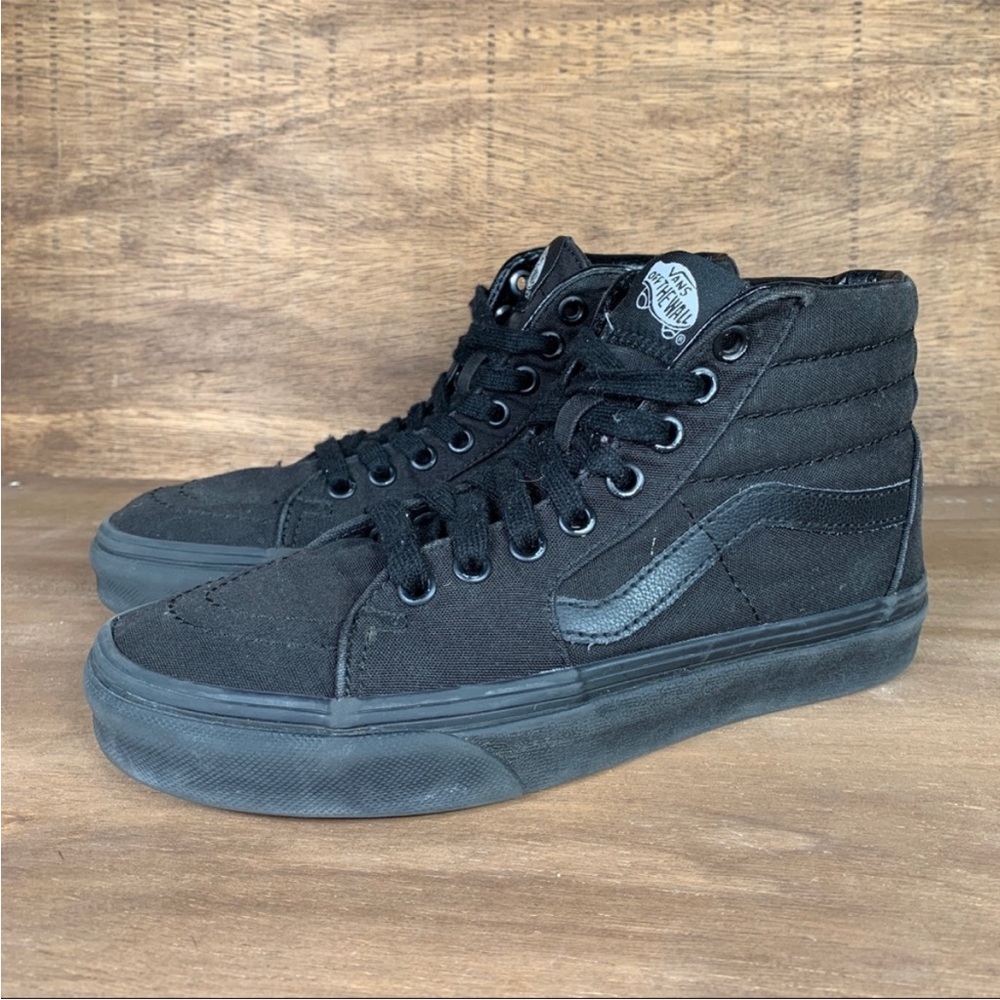 Black High-Top Vans